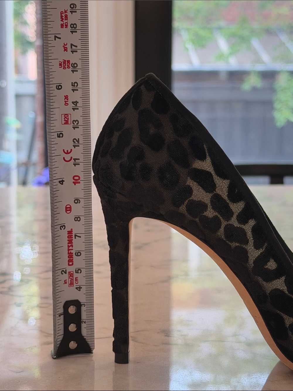 Jimmy Choo Black Leopard Bridget 100 Pumps - Picture 7 of 7